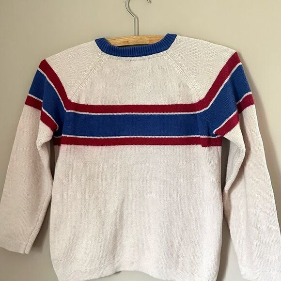 Vintage OshKosh b’ Gosh boys knit hockey crewneck sweater - Picture 8 of 8